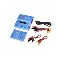 High Quality  IMAX B6AC Blue 80W With T Plug  Balance Charger For RC Lipo Baterry